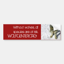 Without Wolves Bumper Sticker bumper stickers