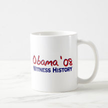 Witness History Obama 08 Mugs