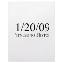 Witness to History: 1/20/09 letterhead