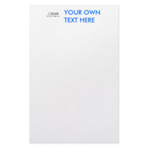 Witness to History: 1/20/09 stationery