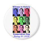 Witness to history: Obama Inauguration Magnets