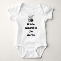 Wittle Wizard in the Works t-shirts