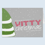 Witty Christmas and Snarky New Year Greeting Card cards