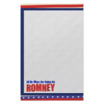 Wives For Romney Personalized Stationery