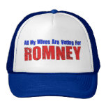 Wives For Romney hats