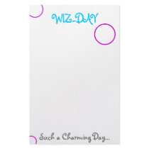 WIZ-DAY stationery by lsmskyblue WIZ-DAY stationery