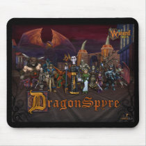 Wizard101 Dragonspyre Mousepad by Wizard101 Wizard101 Dragonspyre Mousepad
