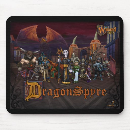 Wizard101 Dragonspyre Mousepad