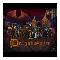 Wizard101 DragonSpyre Poster posters by Wizard101 Wizard101 DragonSpyre Poster posters