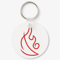 Wizard101 Fire Keychain