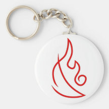 Wizard101 Fire Keychain