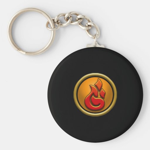 Wizard101 Fire School Keychain
