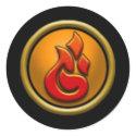 Wizard101 Fire School Stickers