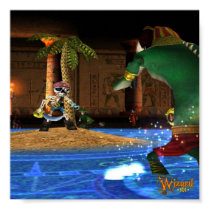 Wizard101 Krokotopia Poster posters by Wizard101 Wizard101 Krokotopia Poster posters