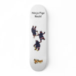 Wizard101 Ninja Pigs Rock Skateboard