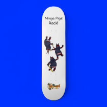 Wizard101 Ninja Pigs Rock Skateboard