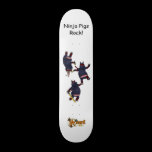 Wizard101 Ninja Pigs Rock Skateboard