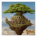 Wizard101 Wizard City Concept Poster posters by Wizard101 Wizard101 Wizard City Concept Poster posters