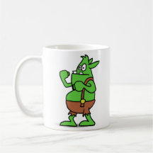 Wizard 101 Doodle Gobbler Fisticuffs Coffee Mugs