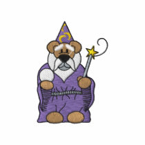 Wizard Bear embroidered shirts by ZazzleEmbroidery Wizard Bear embroidered shirts