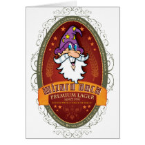 Wizard Bock Beer Label cards