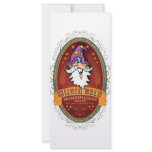 Wizard Bock Beer Label rack cards