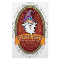 Wizard Bock Beer Label stationery