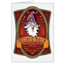 Wizard Bock Label cards
