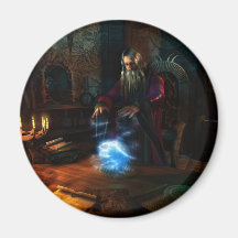 Wizard Fridge Magnets