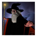 Wizard in Black posters by TexasGal Wizard in Black posters