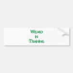 Wizard in Training Bumper Stickers