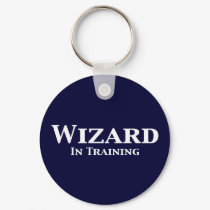 Wizard In Training Gifts keychains by Funny_Gifts Wizard In Training Gifts keychains