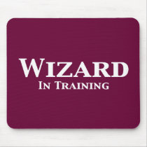 Wizard In Training Gifts mousepads by Funny_Gifts Wizard In Training Gifts mousepads