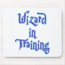 Wizard in Training Mouse Pads
