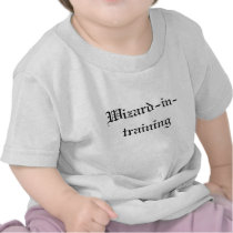 Wizard-in-training t-shirts by jasrocksforlife Wizard-in-training t-shirts