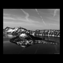 Wizard Island - Crater Lake N.P. posters