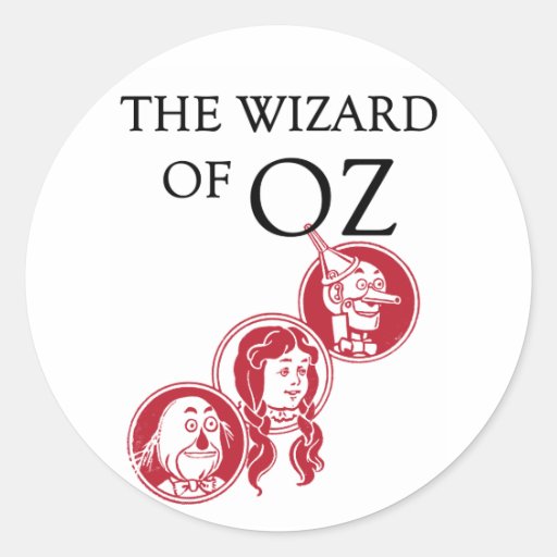 Wizard of Oz Characters Stickers