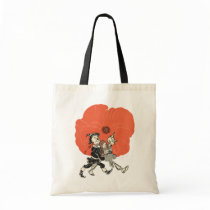 Wizard of Oz Dorothy and Poppies Tote Bags