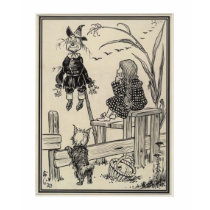 Wizard of Oz Dorothy and the Scarecrow t-shirts
