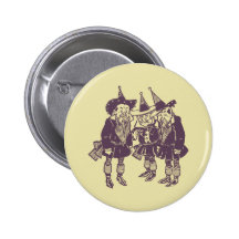 Wizard of Oz Munchkins Pinback Buttons