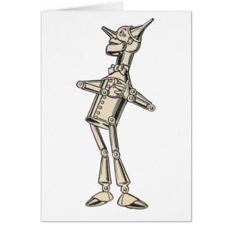 Wizard of Oz Tin Man Greeting Cards