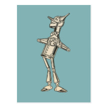 Wizard of Oz Tin Man Postcard