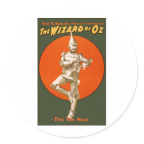 Wizard Of Oz Tin Man Sticker