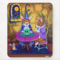 Wizard of Pem Mousepad, Pembroke Welsh Corgi mousepads