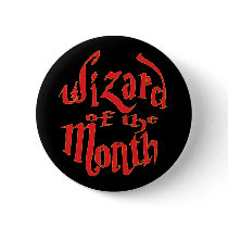 wizard of the month buttons by apollo335 wizard of the month buttons