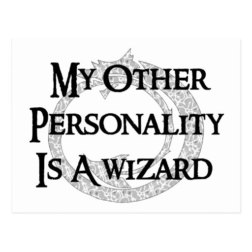Wizard Personality Post Cards