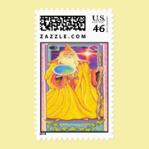 Wizard Postage Stamps