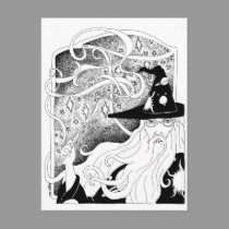 Wizard postcards