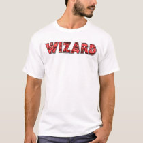 Wizard - Red t-shirts by Midnight Wizard - Red t-shirts