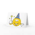 Wizard  Smiley Face Cards